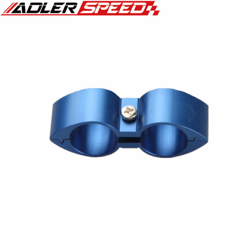 2PCS 5AN AN5 ID 12.9mm Butterfly Style Billet Fuel Hose Separator Fittings Adapter