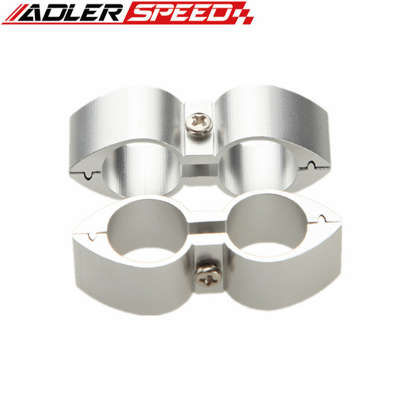 2PCS 5AN AN5 ID 12.9mm Butterfly Style Billet Fuel Hose Separator Fittings Adapter