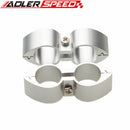 2PCS 7AN AN7 ID 14.5mm Butterfly Style Billet Fuel Hose Separator Fittings Adapter