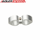 2PCS 10AN AN10 ID 20.16mm Butterfly Style Billet Fuel Hose Separator Fittings Adapter