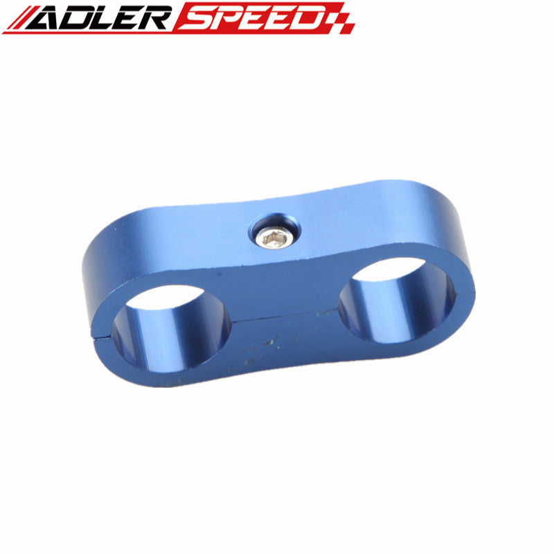 2PCS 10AN AN10 ID 19.1mm Billet Fuel Hose Fitting Aluminum Line Separator Fittings Adapter