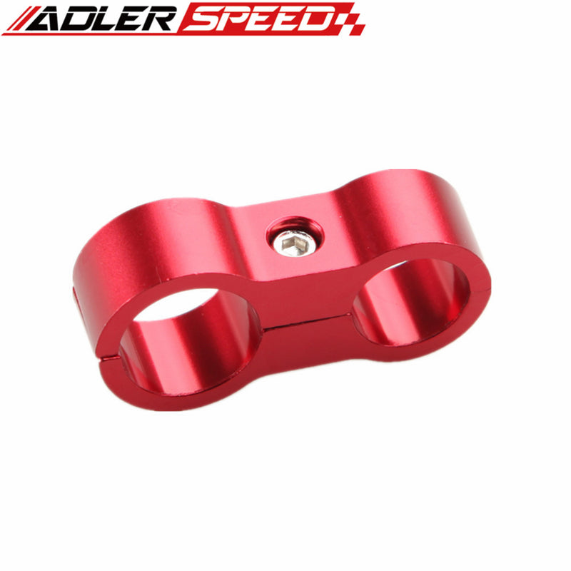 2PCS 4AN AN4 11.9mm To 6AN AN6 14.6mm Stepped Aluminum Billet Dual Hose Separator Fitting