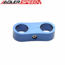 2pcs 3AN AN3 AN-3 ID.9.5mm Billet Fuel Hose Fitting Aluminum Line Separator Fittings Adapter