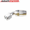 AN6 AN8 10AN AN16 AN20 45 Degree Aluminum Swivel Hose End Fitting Adapter