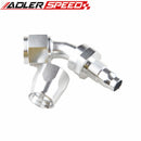 AN6 AN8 10AN AN16 AN20 45 Degree Aluminum Swivel Hose End Fitting Adapter