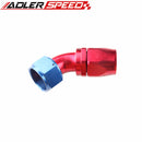 AN6 AN8 10AN AN16 AN20 45 Degree Aluminum Swivel Hose End Fitting Adapter
