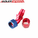 AN6 AN8 10AN AN16 AN20 45 Degree Aluminum Swivel Hose End Fitting Adapter