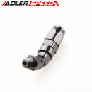 10AN AN10 AN-10 To 1/2" NPT 3/8'' NPT Aluminum 45 Degree Swivel Hose End Fitting Adaptor