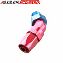 8AN AN8 AN-8 To 1/2" 1/4'' 3/8'' NPT Aluminum 45 Degree Swivel Hose End Fitting Adaptor