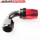 AN4 AN6 AN8 10AN AN16 AN20 Aluminum 90 Degree Swivel Hose End Fitting Adaptor