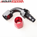 AN4 AN6 AN8 10AN AN16 AN20 Aluminum 90 Degree Swivel Hose End Fitting Adaptor