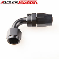 AN4 AN6 AN8 10AN AN16 AN20 Aluminum 90 Degree Swivel Hose End Fitting Adaptor