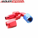 AN4 AN6 AN8 10AN AN16 AN20 Aluminum 90 Degree Swivel Hose End Fitting Adaptor