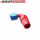 AN4 AN6 AN8 10AN AN16 AN20 Aluminum 90 Degree Swivel Hose End Fitting Adaptor