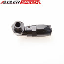 6AN AN6 AN-6 To 1/4" 1/8'' 3/8'' NPT 90 Degree Aluminum Swivel Hose End Fitting Adaptor