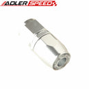 AN10 AN-10 Straight Swivel Oil Fuel Gas Line Hose End Adaptor Aluminum Silver