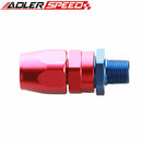10AN AN10 AN-10 To 1/2'' 3/8'' NPT Aluminum Straight Swivel Hose End Fitting Adaptor
