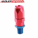 6AN AN6 AN-6 To 1/4" 1/8'' 3/8'' NPT Aluminum Straight Swivel Hose End Fitting Adaptor