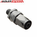 8AN AN8 AN-8 To 1/4" 1/2'' 3/8'' NPT Aluminum Straight Swivel Hose End Fitting Adaptor