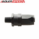 8AN AN8 AN-8 To 1/4" 1/2'' 3/8'' NPT Aluminum Straight Swivel Hose End Fitting Adaptor