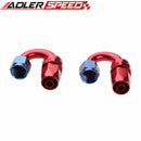 AN4 4AN Stainless Steel Braided Oil/Fuel Hose + Fitting Hose End Adaptor Kit