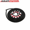 AN8 -8AN Nylon Braided Oil/Fuel Hose + Fitting Hose End Adaptor