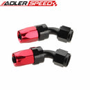 AN8 -8AN Nylon Braided Oil/Fuel Hose + Fitting Hose End Adaptor