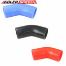 ADLERSPEED 4Ply 1.75" (45mm) inch 45 Degree Silicone Hose Coupler Pipe Turbo