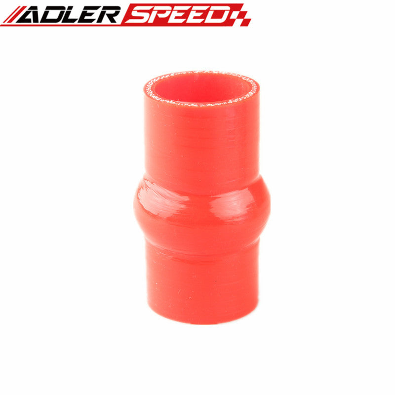 44mm 1.75" ID Hump Straight Silicone Hose Intercooler Coupler Tube Pipe Black/Blue/Red