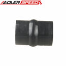 82.5mm 3.25" Hump Straight Silicone Hose Intercooler Coupler Tube Pipe Red/Black/Red