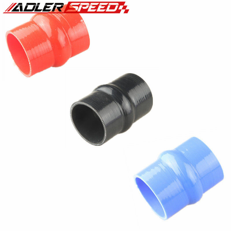 38mm 1.5" ID Hump Straight Silicone Hose Intercooler Coupler Tube Pipe Black /Blue/Red