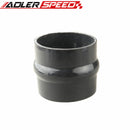 ADLERSPEED 5" ID Hump Straight Silicone Hose Intercooler Coupler Tube Pipe Black