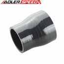 3 Ply 3.5" To 2.5'' inch Straight Reducer 76.2mm Silicone Hose Coupler Pipe Red/Black/Blue
