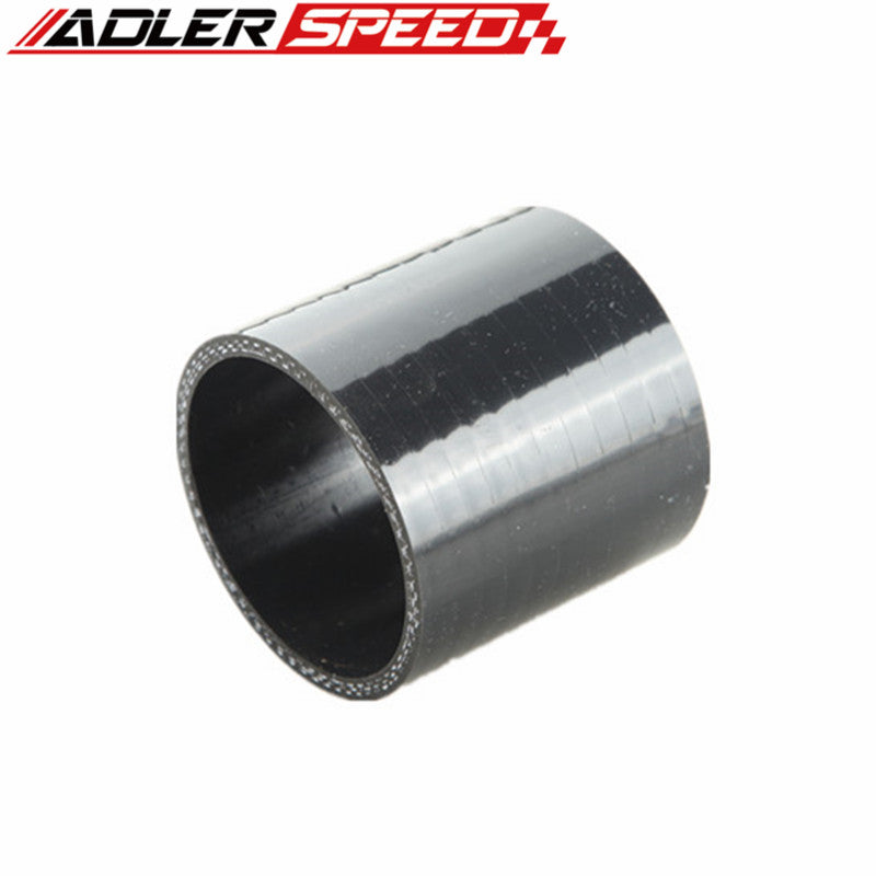 ADLERSPEED 3 Ply 1.25" Straight Hose 70mm Turbo Silicone Coupler Pipe Black
