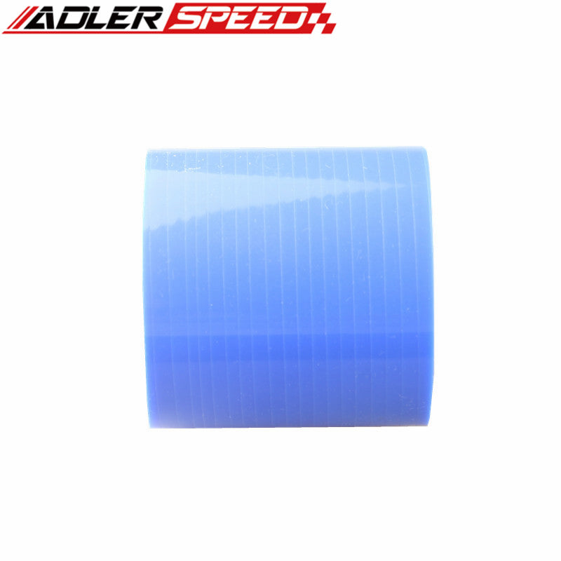 3 Ply 3.75" inch Straight Hose 70mm Turbo Silicone Coupler Pipe Red/Black/Blue