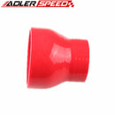 3 Ply 3" To 2'' inch Straight Reducer 76.2mm Silicone Hose Coupler Pipe Black/Blue/Red