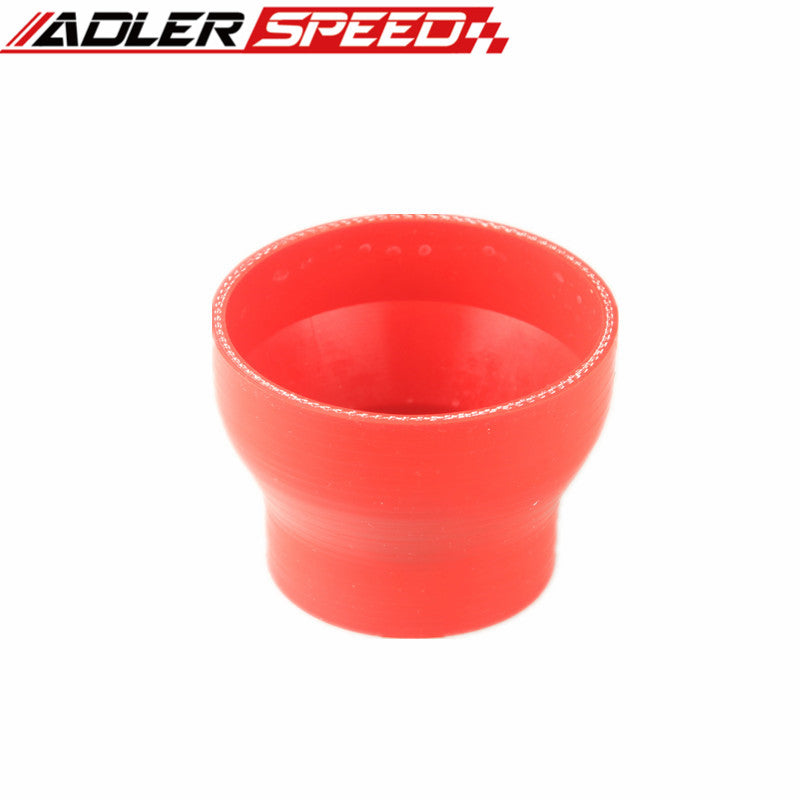 3 Ply 3" To 2.25'' inch Straight Reducer 76.2mm Silicone Hose Coupler Pipe Black/Blue/Red