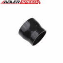 3Ply 3.5" To 2.75'' Straight Reducer 76.2mm Silicone Hose Coupler Pipe Black