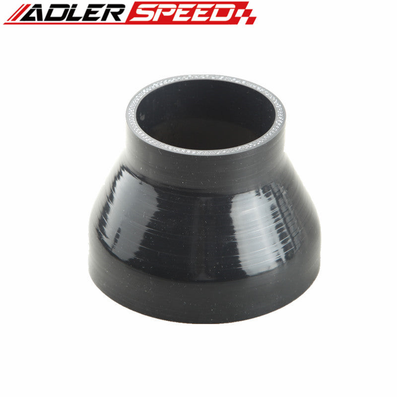 3 Ply 4"/ 4.5" To 2"/2.5"/3"/4'' Straight Reducer Silicone Hose Coupler Pipe