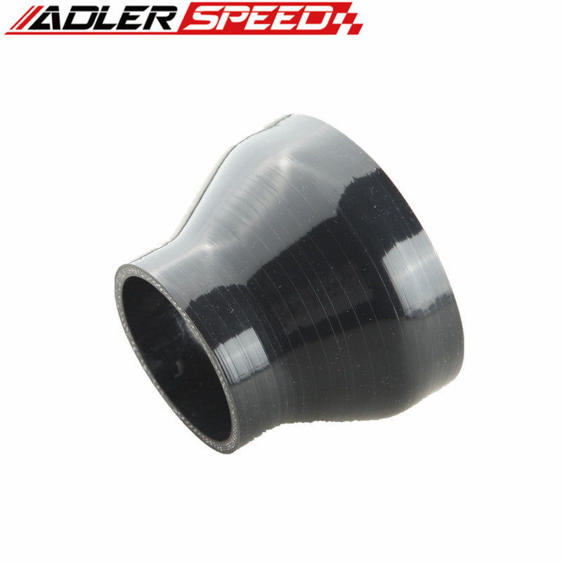 3 Ply 4"/ 4.5" To 2"/2.5"/3"/4'' Straight Reducer Silicone Hose Coupler Pipe