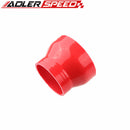 3Ply 4" To 2'' inch Straight Reducer 76.2mm Silicone Hose Coupler Pipe Black/Blue/Red