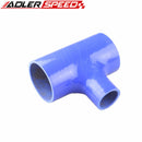 2.75" Silicone TPiece Hose Dump Valve Silicone Rubber Joiner Pipe Tee Black /Blue/Red