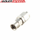 3AN AN-3 Hose To M10x1.0 Straight Female Stainless Steel Hose End Brake Fitting