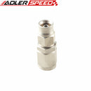 3AN AN-3 Hose To M10x1.0 Straight Female Stainless Steel Hose End Brake Fitting
