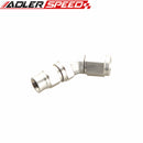 AN3 3AN JIC 45 Degree Stainless Steel PTFE Swivel Hose End Fitting