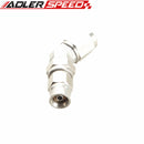 AN3 3AN JIC 45 Degree Stainless Steel PTFE Swivel Hose End Fitting