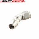 4AN AN4 AN-4 JIC 45 Degree Stainless Steel PTFE Swivel Hose End Fitting