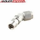 AN3 Stainless Steel JIC 45 Degree PTFE Swivel Hose End Fitting Female M10X1.25
