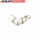 AN3 Stainless Steel JIC 90 Degree PTFE Swivel Hose End Fitting Female M10X1.0