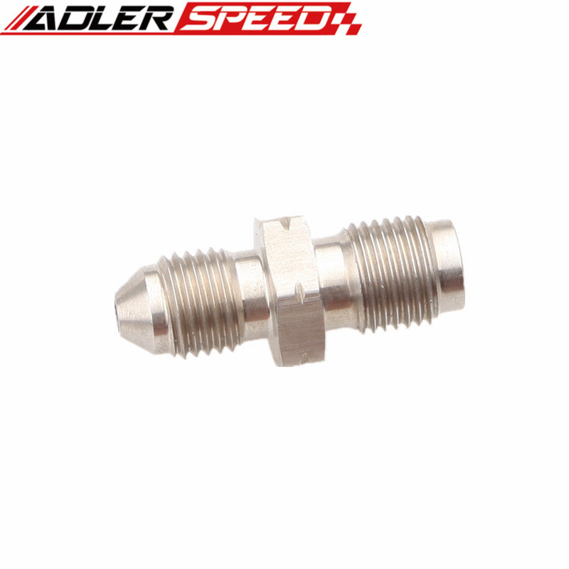 3 AN 3 to M10x1.25 Metric Stainless Steel Brake Fittings Adapter 3 AN 3 to M10x1.25 Metric Stainless Steel Brake Fittings Adapter